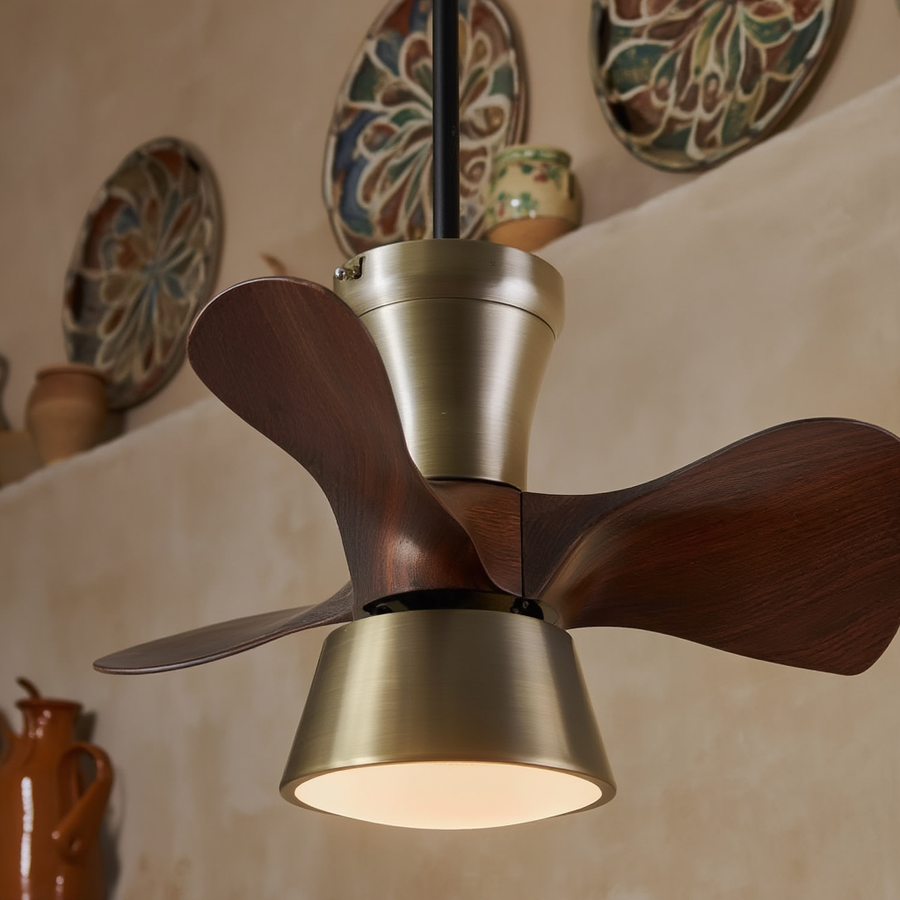 Ventilateur de plafond Velo – métal – Lumsky