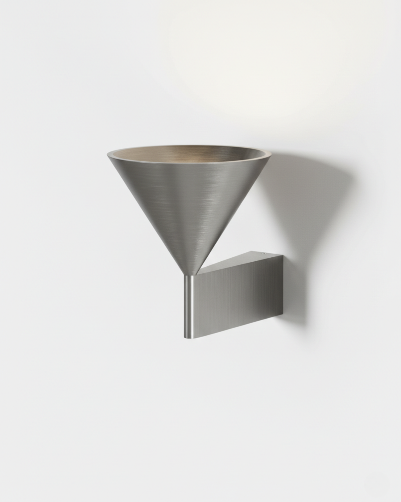 Applique murale Itagu – aluminium massif brossé – Lumsky