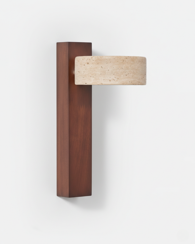 Applique murale Rarep – bois naturel – Lumsky