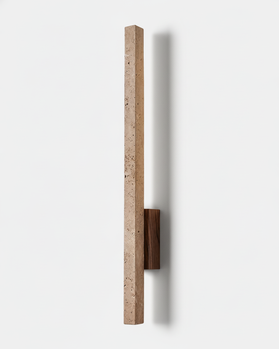 Applique murale Simono – bois naturel – Lumsky