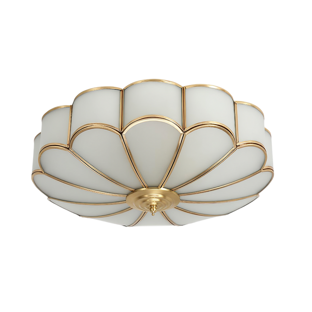 Plafonnier Tilda – verre transparent – Lumsky