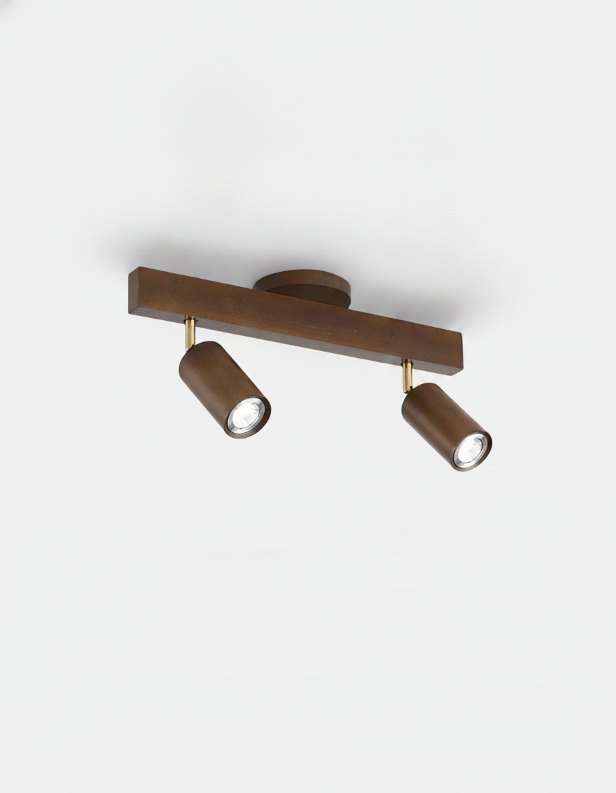 Plafonnier Fogok – bois naturel – Lumsky