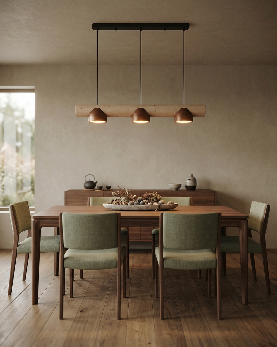 Suspension Oviva – travertin naturel – Lumsky