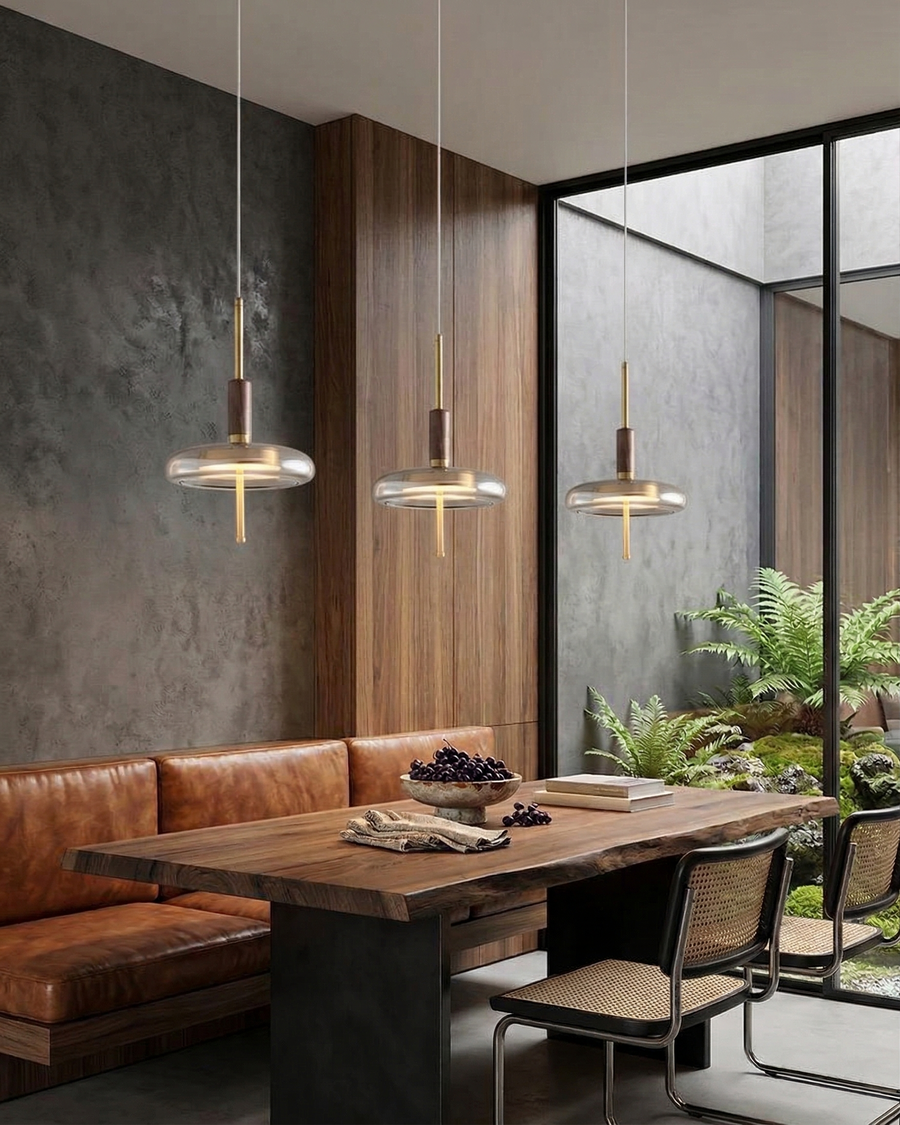 Suspension Rocep – diffuseur verre – Lumsky