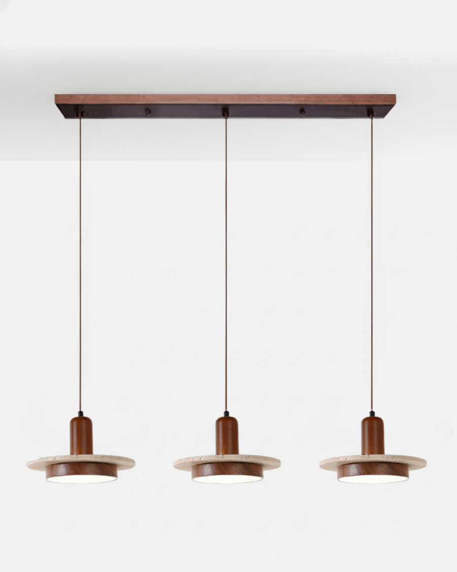 Suspension Lumil – bois naturel – Lumsky
