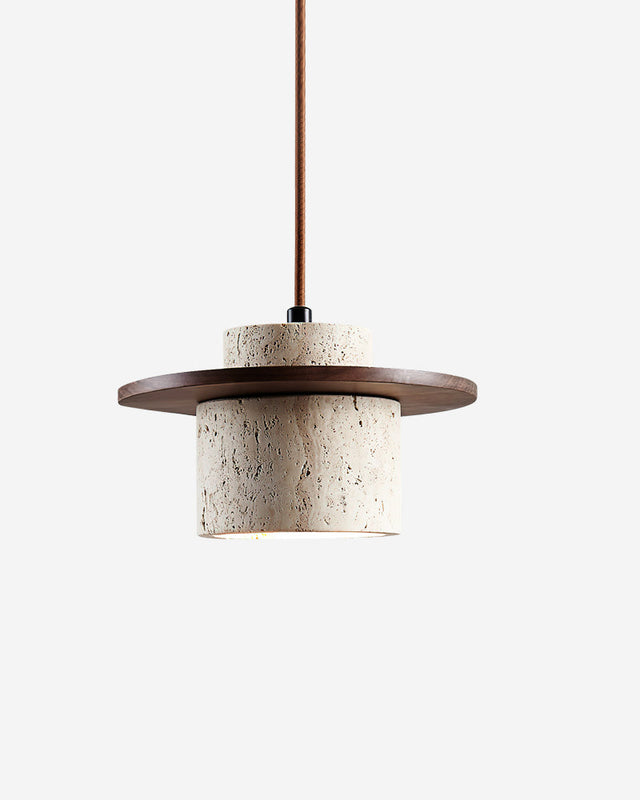 Suspension Pevu – bois naturel – Lumsky