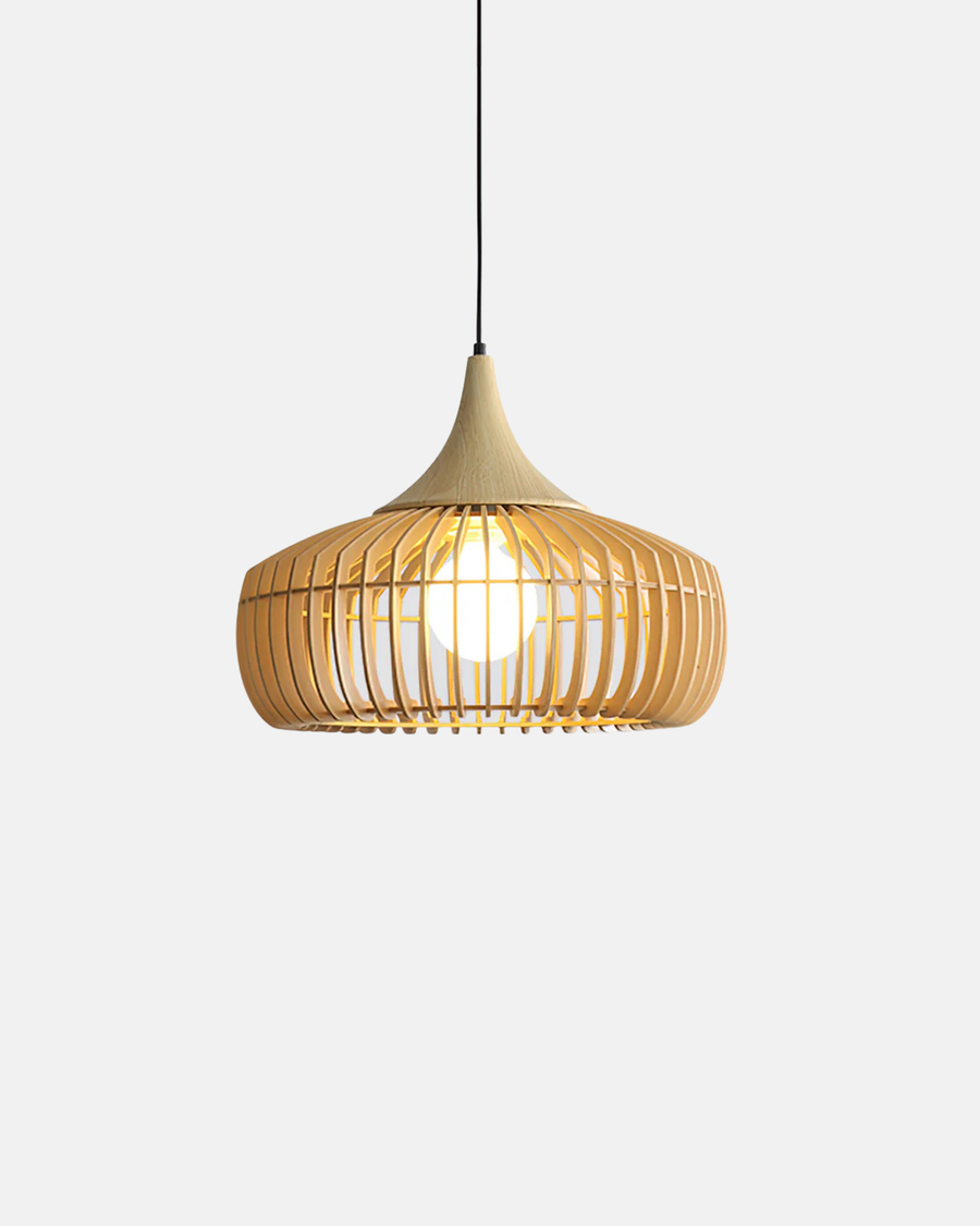 Suspension Tanon – bois naturel – Lumsky