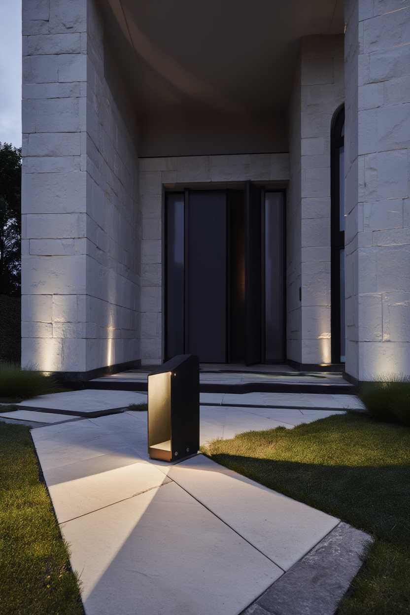 Borne extérieure Boreal – LED – Lumsky