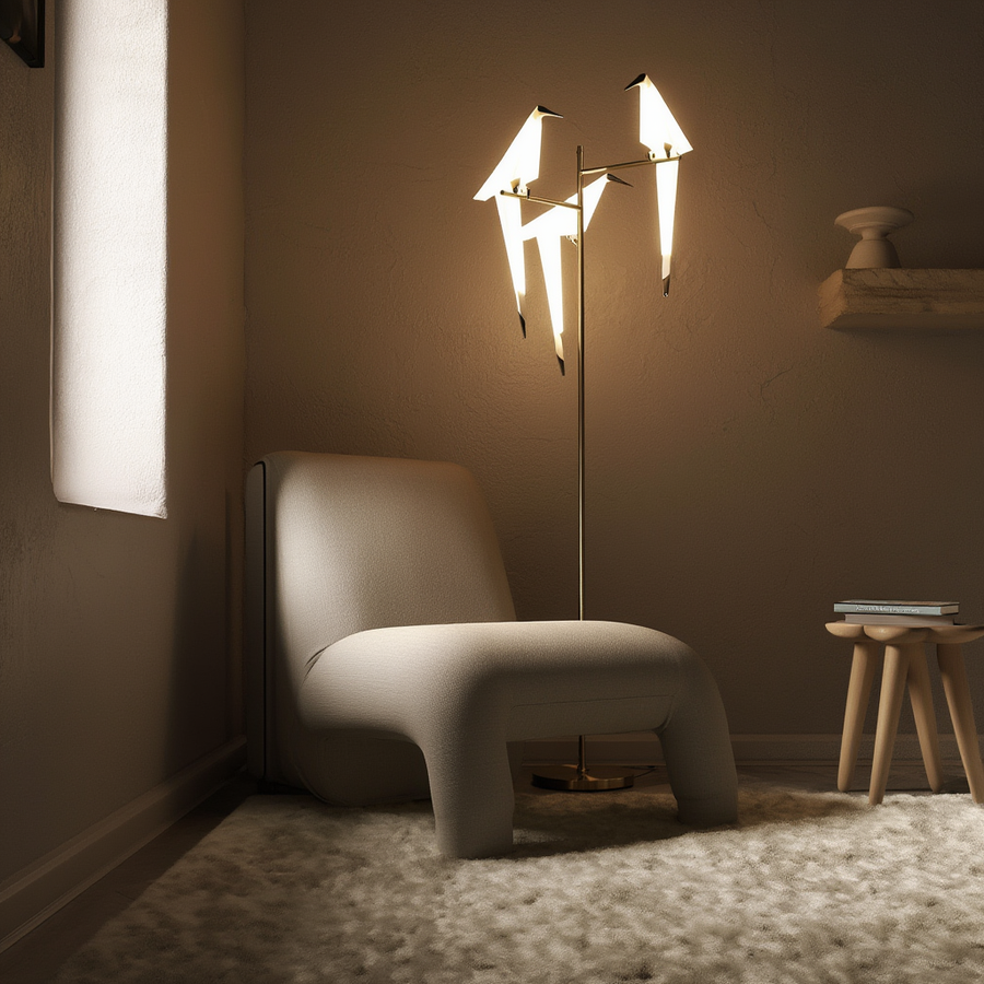 Lampe de table Petra – LED, ligne épurée – Lumsky