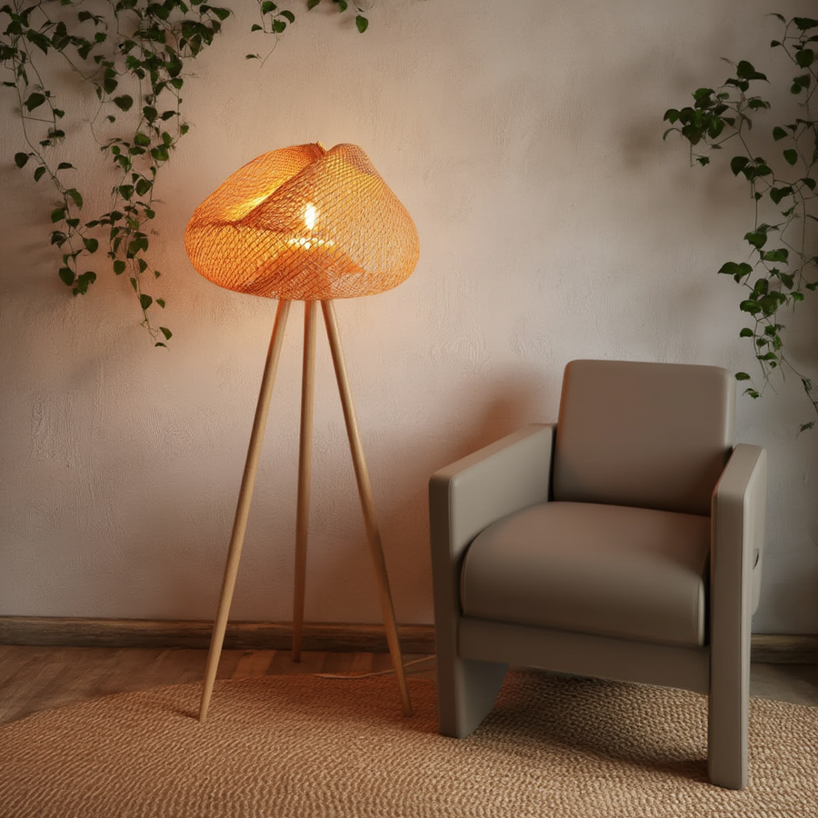 Lampadaire Sedna – solaire, intérieur – Lumsky