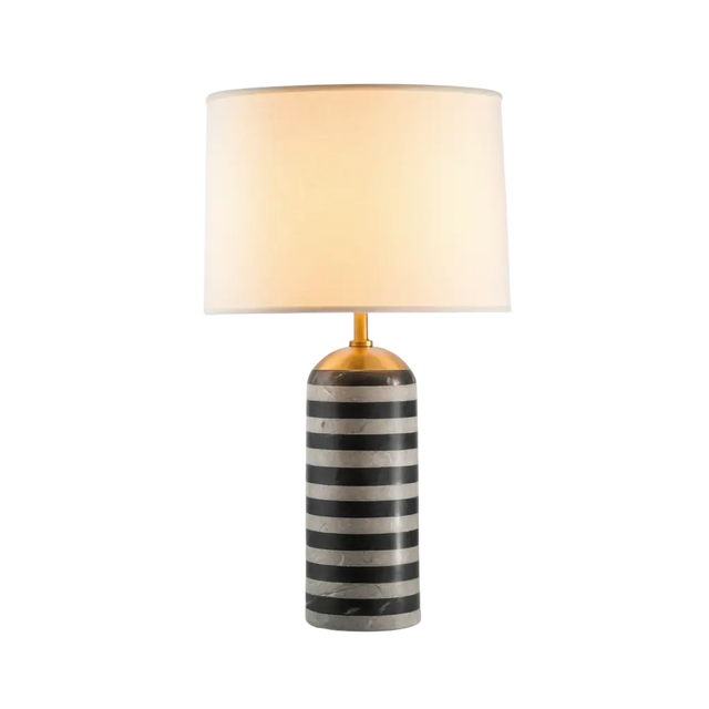 Lampe de table Elvara – marbre, éclairage ambiant – Lumsky