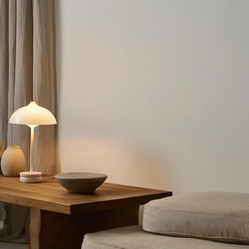 MushroomGlow | Élégante Lampe de Table Design Moderne Lumsky
