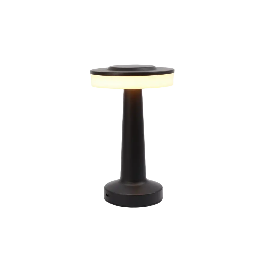 Luminex | Élégante Lampe de Table Rechargeable Sans Fil en Métal Lumsky