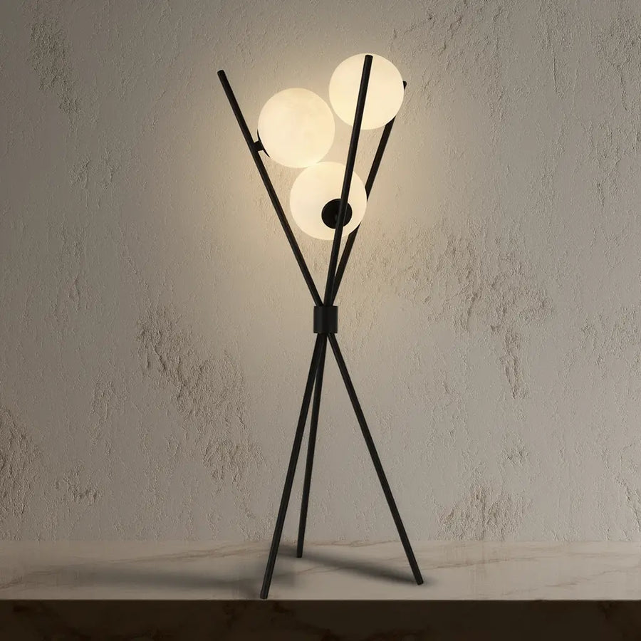 Lampe de table Asto – globe sphérique LED – Lumsky