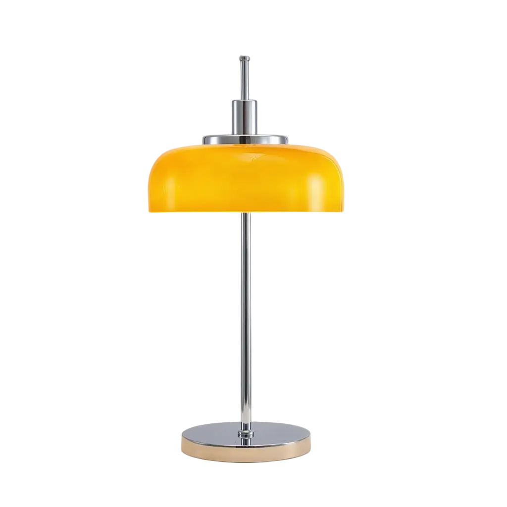 Luminara | Élégante Lampe de Table en Métal et Verre Minimaliste Lumsky
