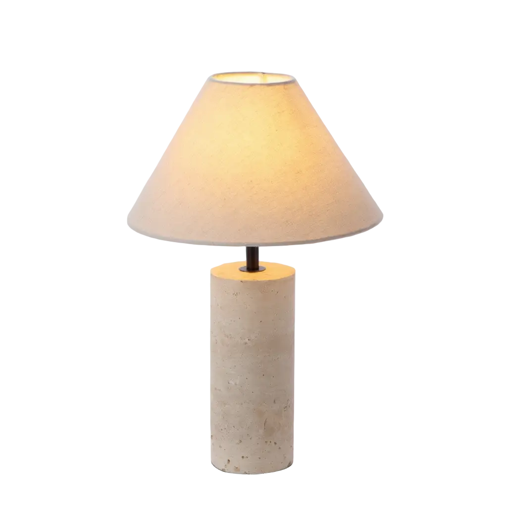 MarbleGlow | Élégante Lampe de Table  en Marbre Lumsky