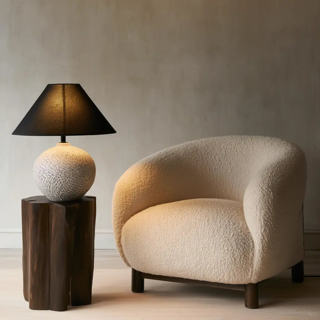 Ceramica | Élégante Lampe de Table en Céramique Moderne pour Intérieur Lumsky