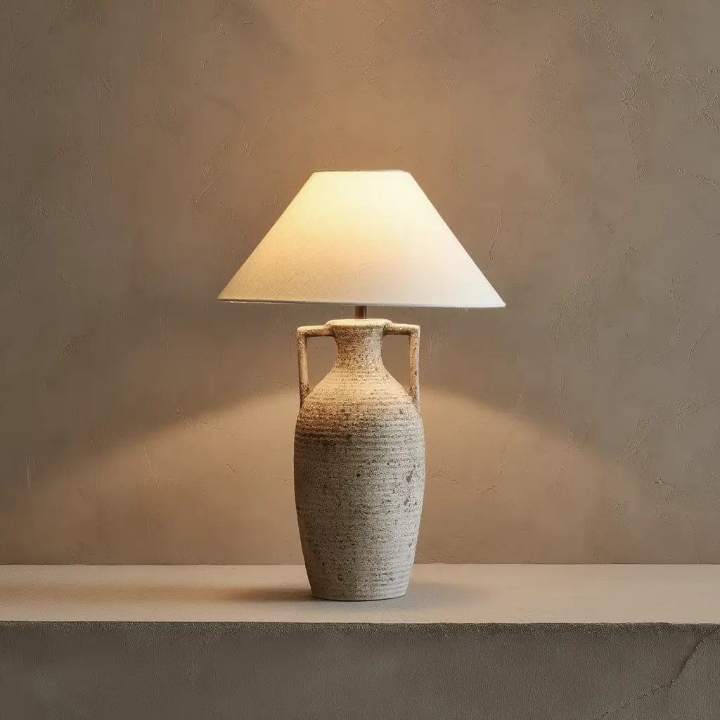 Céramique Élégante | Lampe de Table en Céramique pour un Éclairage Ambiant Lumsky