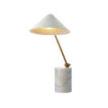 LampMarbre | Élégante Lampe de Table en Métal et Marbre Design Moderne Lumsky