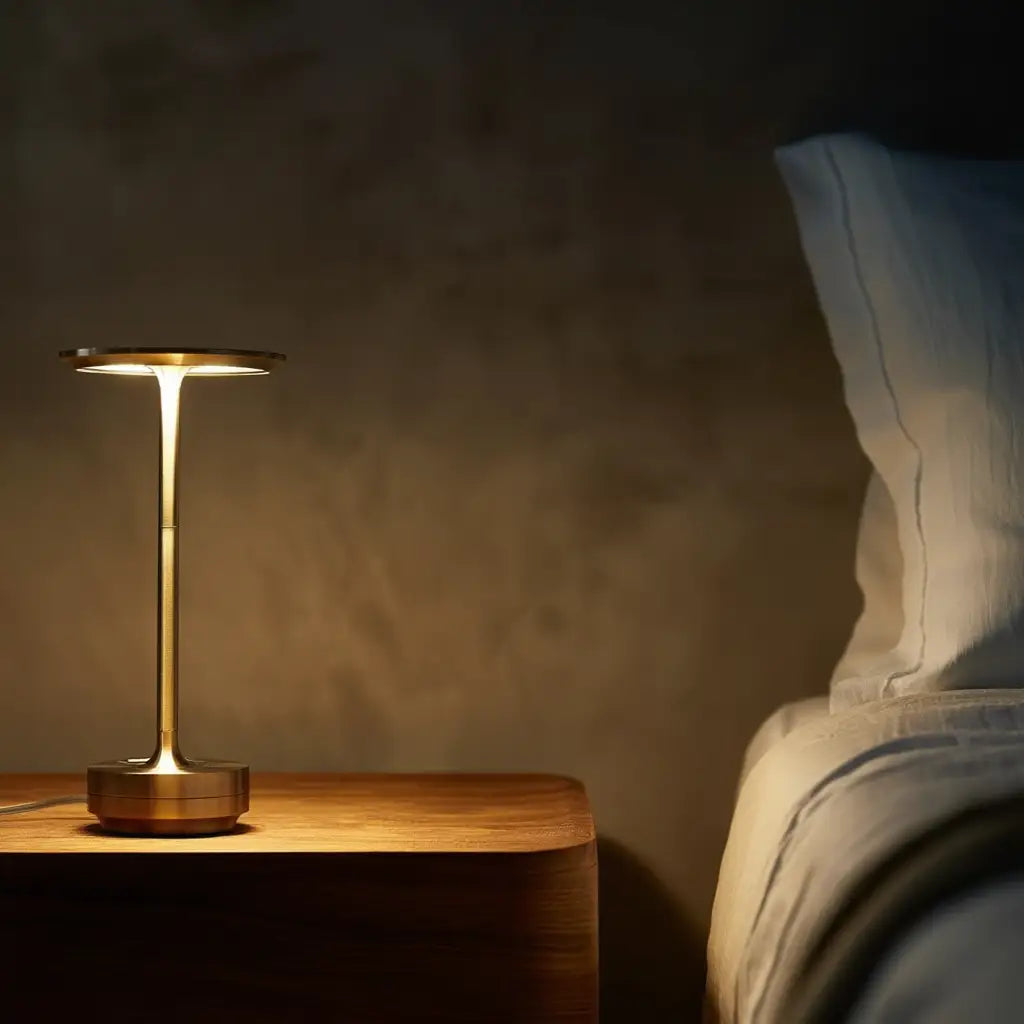Luminara | Élégante Lampe de Table Rechargeable Sans Fil Design Moderne Lumsky