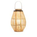 BambooGlow | Élégant Lampadaire Moderne en Bambou Naturel Lumsky