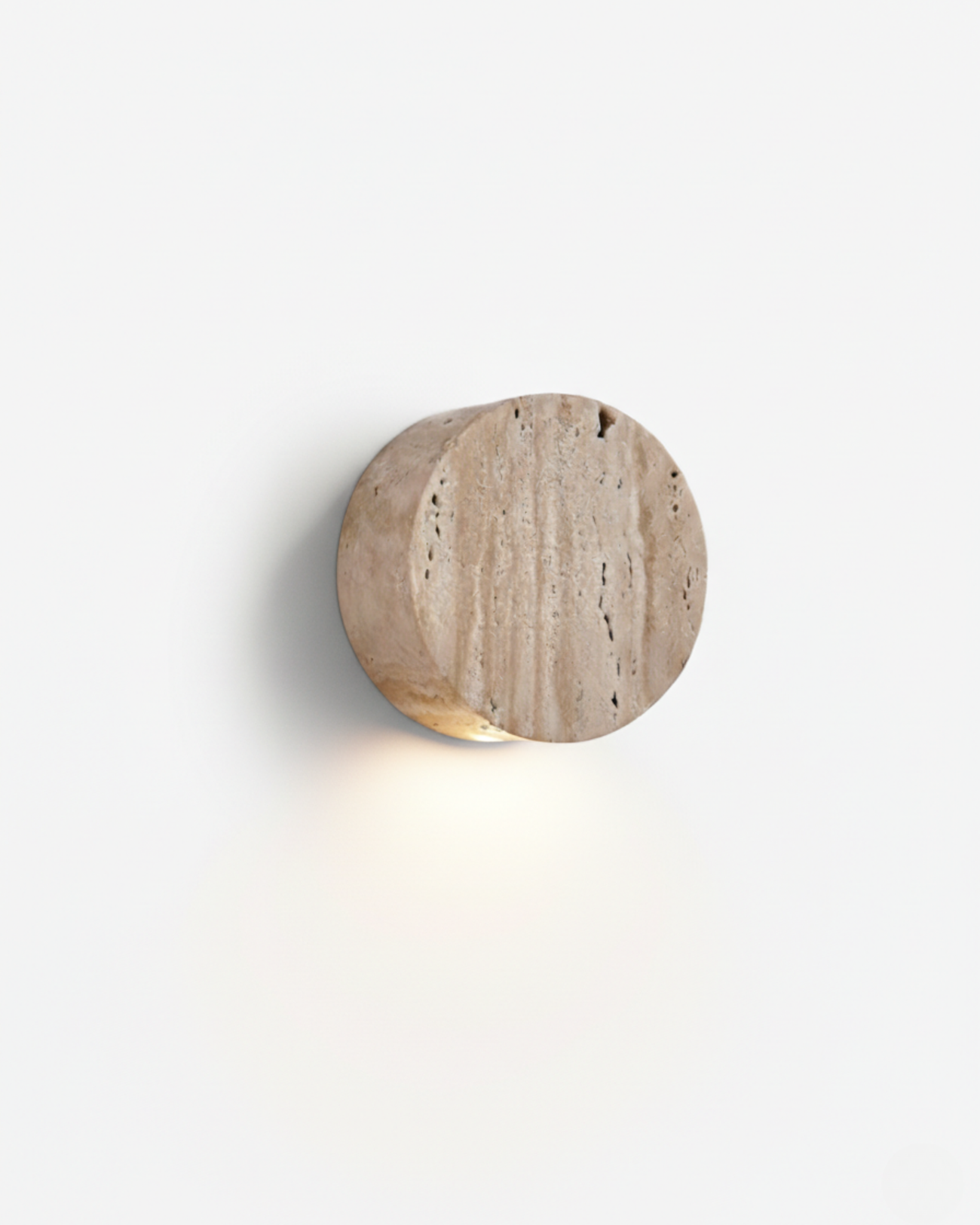 Applique murale Liroba – travertin naturel – Lumsky