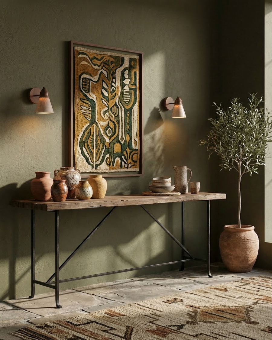 Applique murale Enisa – travertin naturel – Lumsky