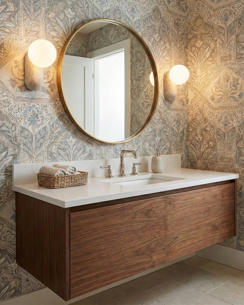 Applique murale Tipin – travertin naturel – Lumsky