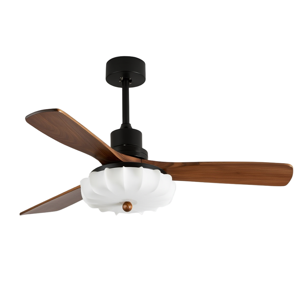 Vesper | Ventilateur de Plafond avec Éclairage LED Intégré pour Ambiance Chaleureuse 1