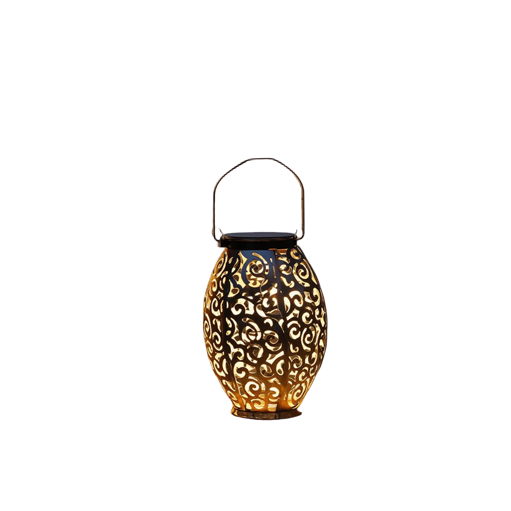 Lumen21 | Lanterne Solaire avec Design Épuré | Éclairage Ambiance pour Extérieur 1