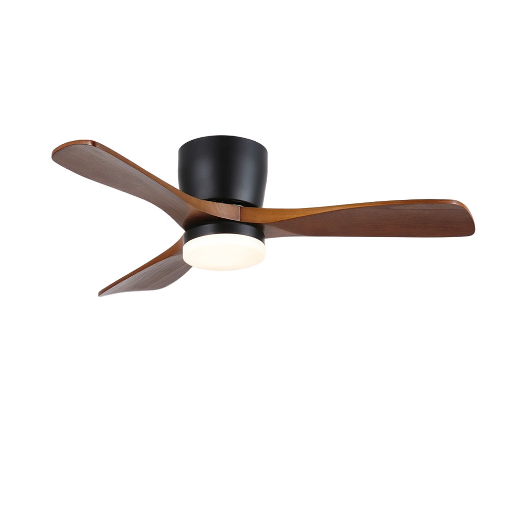 Ventilateur Plafond Silencieux avec Éclairage LED | Ambiance Chaleureuse pour Confort Optimal 1