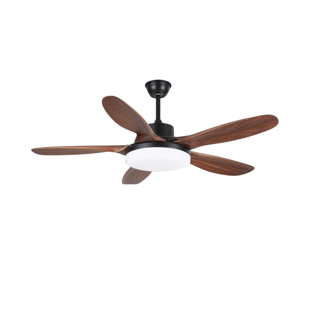 Ventilateur Plafond avec Éclairage LED | Design Épuré pour Ambiance Chaleureuse 1