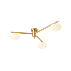 Éclairage LED | Plafonnier Sculptural avec Finition Premium pour Ambiance Chaleureuse 1