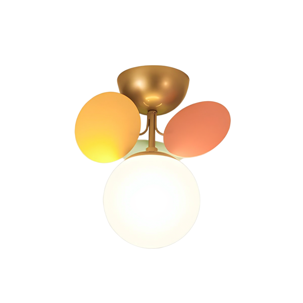 Prysm10 | Plafonnier LED avec Finition Élégante | Éclairage Ambiance Chaleureuse pour Intérieur 1