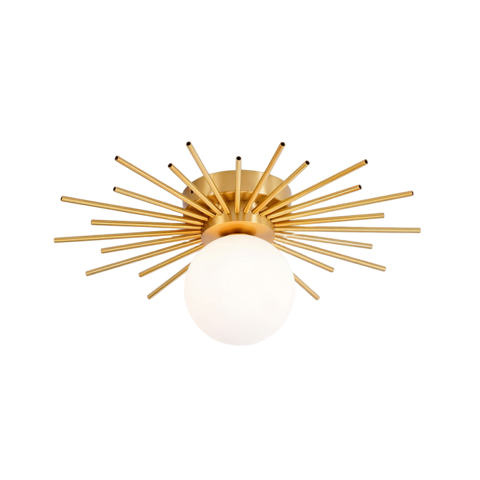 Plafonnier Ronda – laiton LED – Lumsky