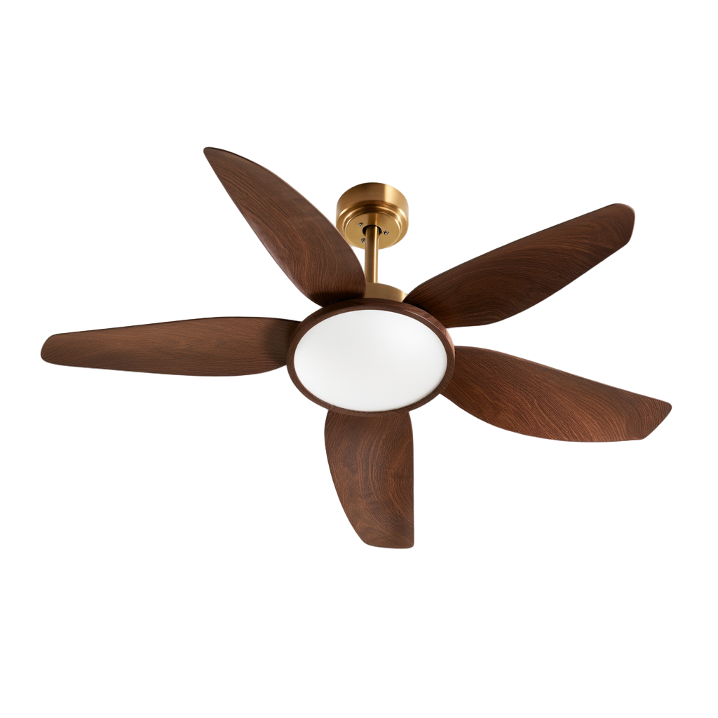Vireo | Ventilateur de Plafond avec Éclairage LED Intégré pour Ambiance Chaleureuse 1