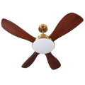 Vara | Ventilateur Plafond avec Éclairage LED Intégré | Ambiance Chaleureuse pour Intérieur Élégant 1
