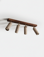 Quadruple / Bois Foncé