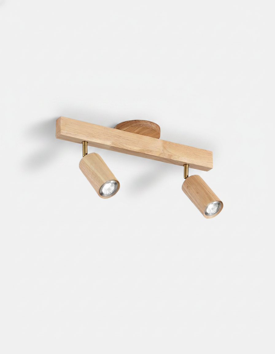 Fogok Ceiling Light – natural wood – Lumsky