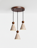 Triple Circulaire / Travertin
