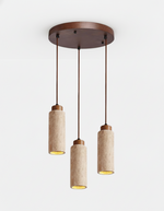 Triple Circulaire / Travertin