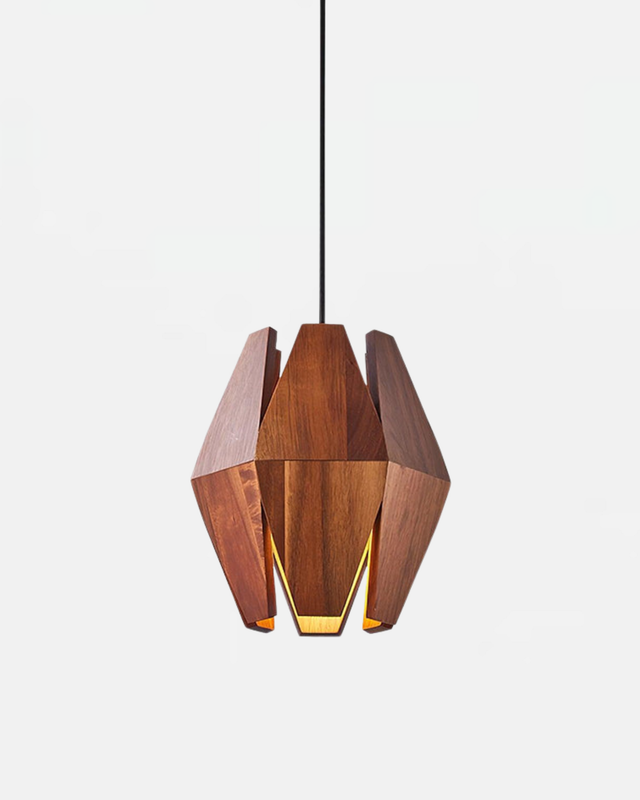 Suspension Ucaro – bois naturel – Lumsky