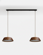 Double 33 cm / Bois Foncé