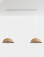 Double 33 cm / Bois Clair