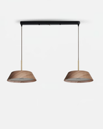 Double 27 cm / Bois Foncé