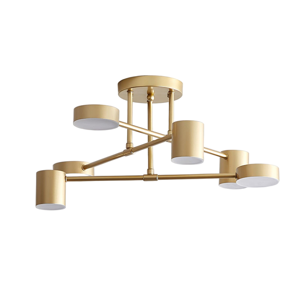 Prysm27 | Plafonnier LED avec Finition Élégante | Éclairage Ambiant pour Intérieur et Extérieur 1