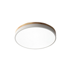 Prysm19 | Plafonnier LED avec Finition en Bois pour une Ambiance Chaleureuse 1