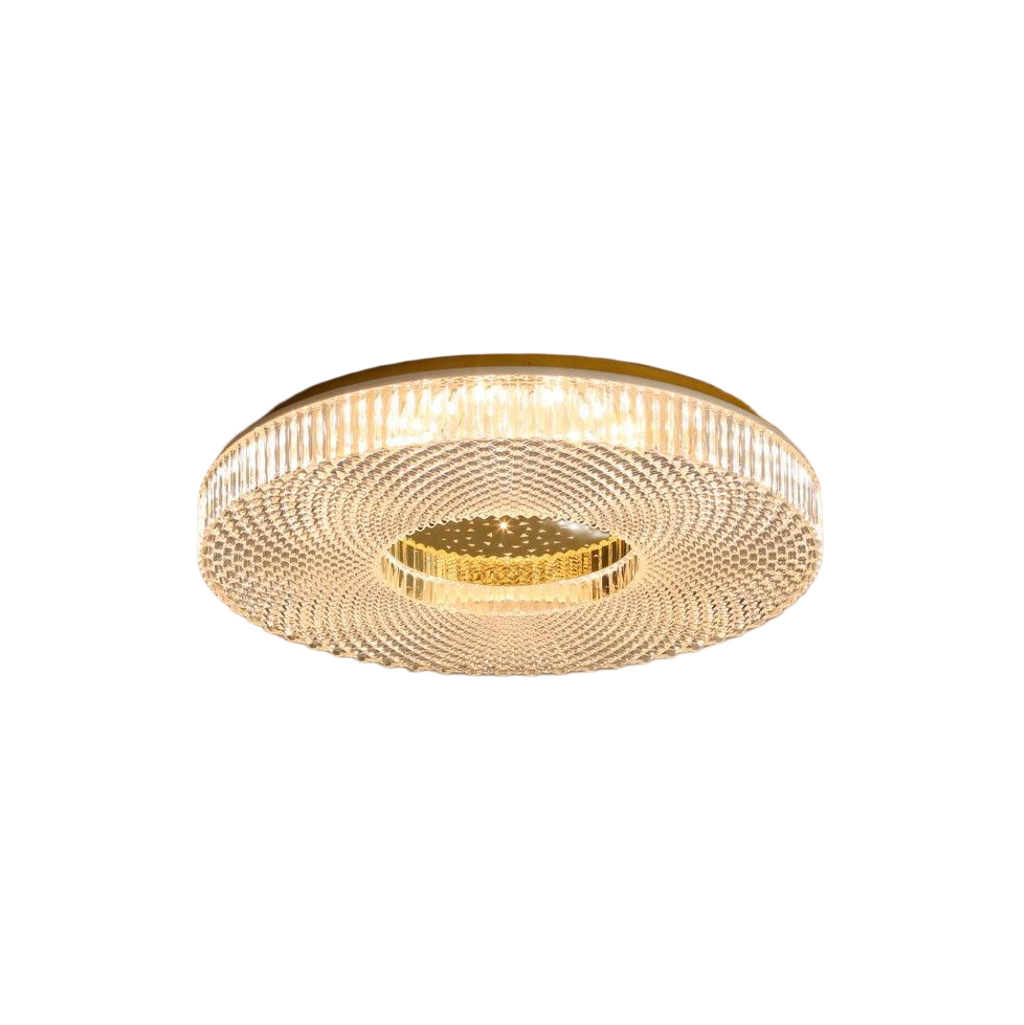 Celest | Luminaire Sculptural en Métal avec Éclairage Ambiant Chaleureux 1