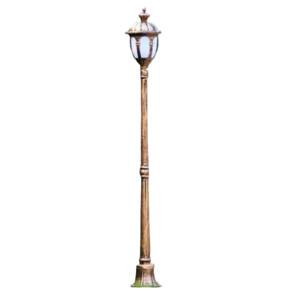 Lampadaire Rasa – LED extérieur, lumière chaude – Lumsky