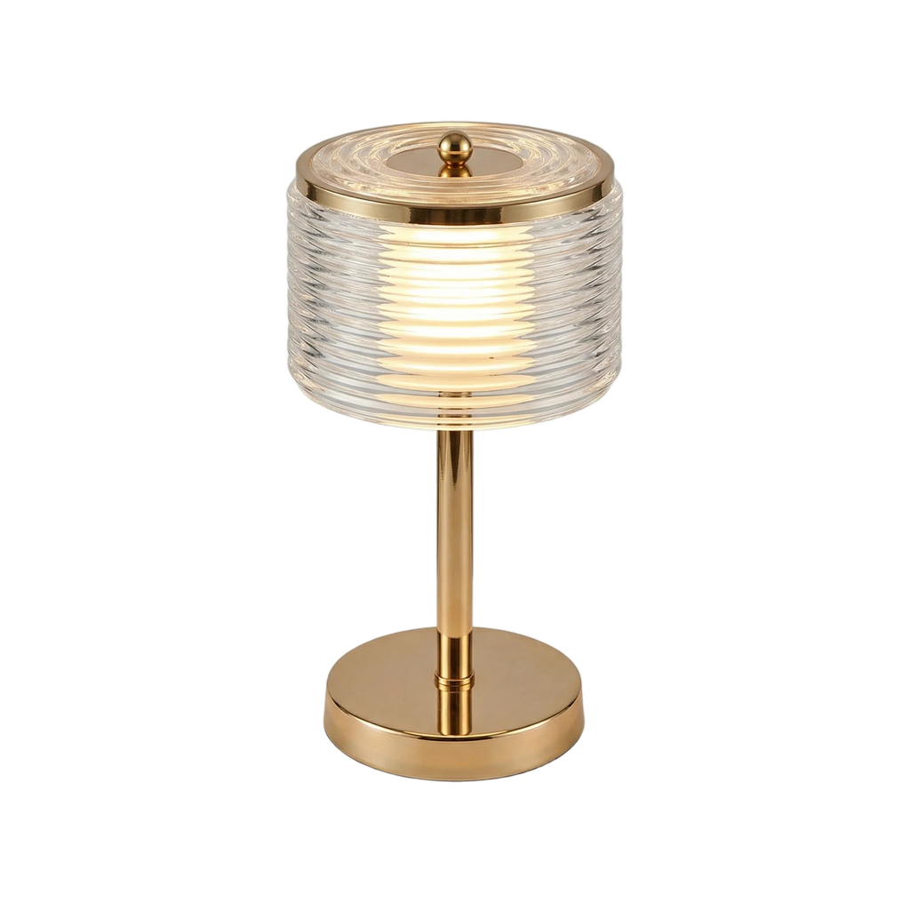 Lunaris | Lampe de Table en Métal avec Finition Élégante | Éclairage Ambiant pour Intérieur Contemporain 1